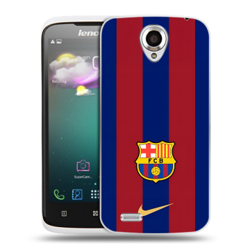 Пластиковый чехол на Lenovo S820 с принтом Барселона Barcelona Пластиковый чехол на Lenovo S820 с принтом Барселона Barcelona