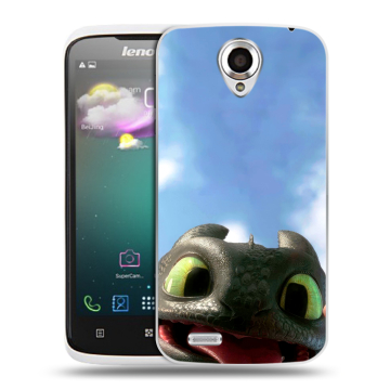 Пластиковый чехол на Lenovo S820 с принтом Как приручить дракона Пластиковый чехол на Lenovo S820 с принтом Как приручить дракона