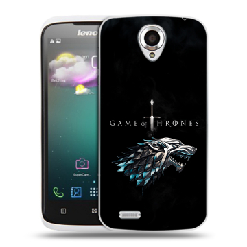 Пластиковый чехол на Lenovo S820 с принтом Игра Престолов Game Thrones