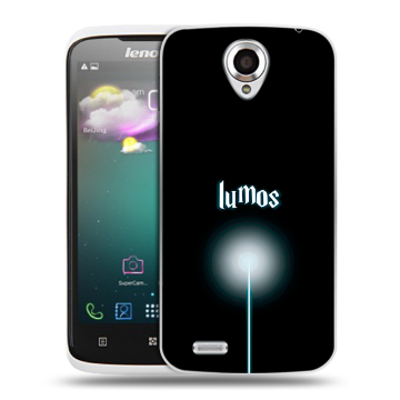 Пластиковый чехол на Lenovo S820 с принтом Harry Potter Гарри Поттер Пластиковый чехол на Lenovo S820 с принтом Harry Potter Гарри Поттер