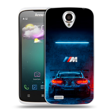 Пластиковый чехол на Lenovo S820 с принтом BMW БМВ Пластиковый чехол на Lenovo S820 с принтом BMW БМВ