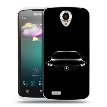 Пластиковый чехол на Lenovo S820 с принтом Mercedes Мерседес Пластиковый чехол на Lenovo S820 с принтом Mercedes Мерседес