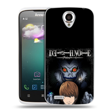 Пластиковый чехол на Lenovo S820 с принтом Death note Тетрадь смерти Пластиковый чехол на Lenovo S820 с принтом Death note Тетрадь смерти
