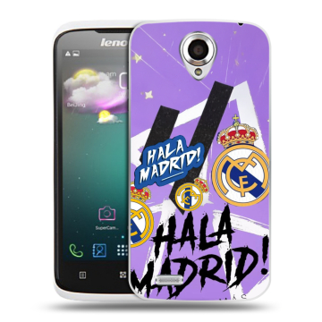 Пластиковый чехол на Lenovo S820 с принтом Real Madrid Реал Мадрид Пластиковый чехол на Lenovo S820 с принтом Real Madrid Реал Мадрид