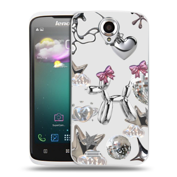 Пластиковый чехол на Lenovo S820 с принтом Y2K Пластиковый чехол на Lenovo S820 с принтом Y2K