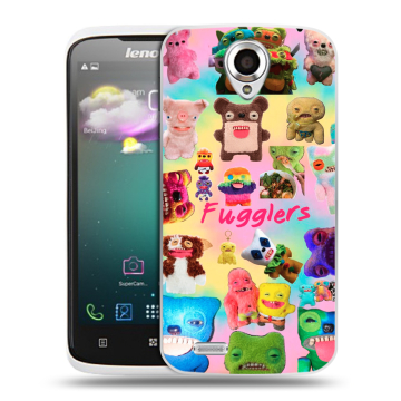 Пластиковый чехол на Lenovo S820 с принтом Флагер Fuggler Пластиковый чехол на Lenovo S820 с принтом Флагер Fuggler