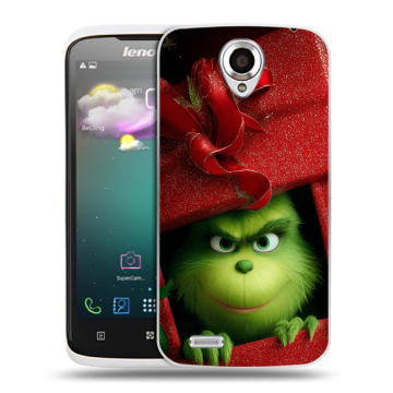 Пластиковый чехол на Lenovo S820 с принтом Новый год Пластиковый чехол на Lenovo S820 с принтом Новый год