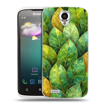 Пластиковый чехол на Lenovo S820 с принтом женский Пластиковый чехол на Lenovo S820 с принтом женский
