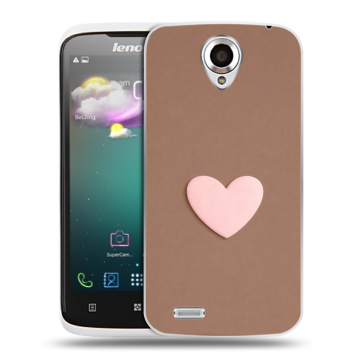 Пластиковый чехол на Lenovo S820 с принтом женский Пластиковый чехол на Lenovo S820 с принтом женский