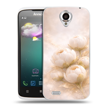 Пластиковый чехол на Lenovo S820 с принтом женский Пластиковый чехол на Lenovo S820 с принтом женский