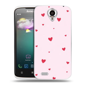 Пластиковый чехол на Lenovo S820 с принтом для девочек Пластиковый чехол на Lenovo S820 с принтом для девочек