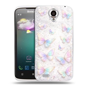 Пластиковый чехол на Lenovo S820 с принтом женский Пластиковый чехол на Lenovo S820 с принтом женский