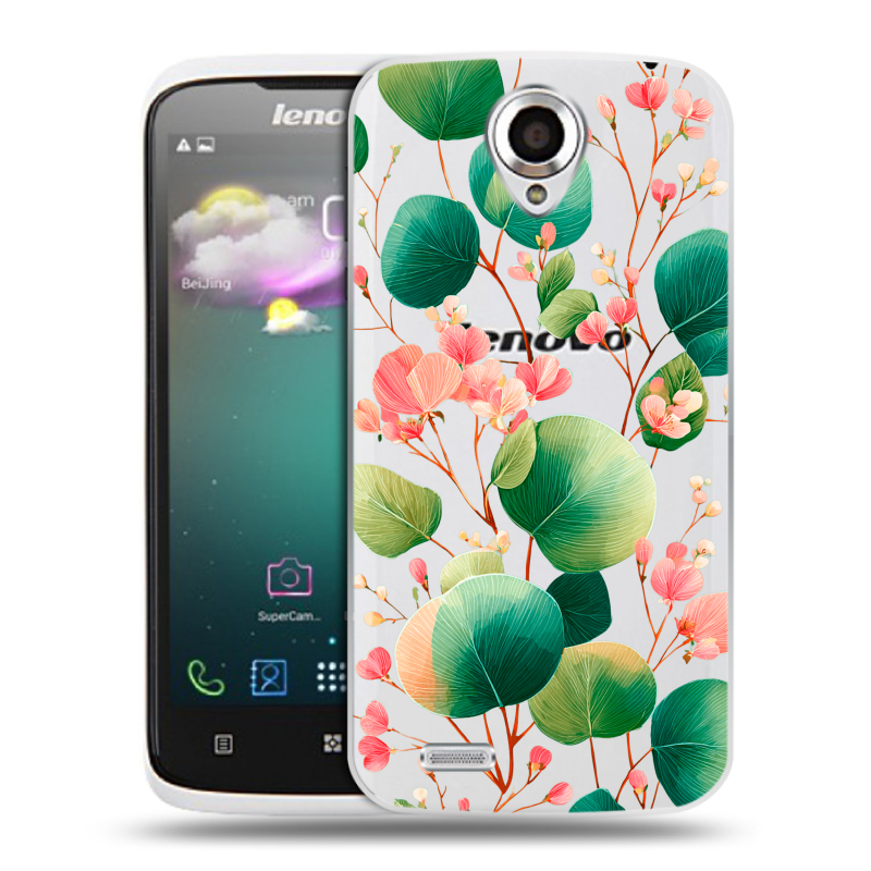 Пластиковый чехол на Lenovo S820 с принтом женский Пластиковый чехол на Lenovo S820 с принтом женский
