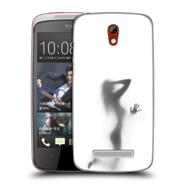 Пластиковый чехол на HTC Desire 500 с принтом Силуэт Пластиковый чехол на HTC Desire 500 с принтом Силуэт