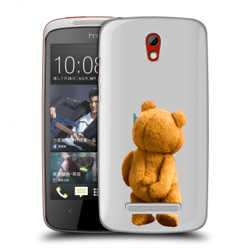 Пластиковый чехол на HTC Desire 500 с принтом Медведь Пластиковый чехол на HTC Desire 500 с принтом Медведь