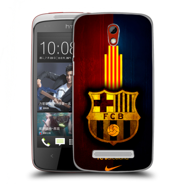 Пластиковый чехол на HTC Desire 500 с принтом Барселона Barcelona Пластиковый чехол на HTC Desire 500 с принтом Барселона Barcelona