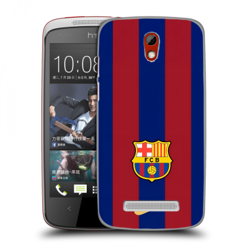 Пластиковый чехол на HTC Desire 500 с принтом Барселона Barcelona Пластиковый чехол на HTC Desire 500 с принтом Барселона Barcelona