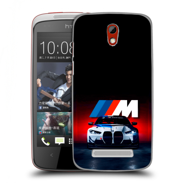 Пластиковый чехол на HTC Desire 500 с принтом БМВ BMW Пластиковый чехол на HTC Desire 500 с принтом БМВ BMW
