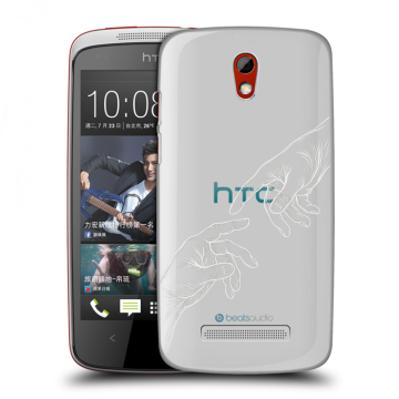 Пластиковый чехол на HTC Desire 500 с принтом Сотворение мира