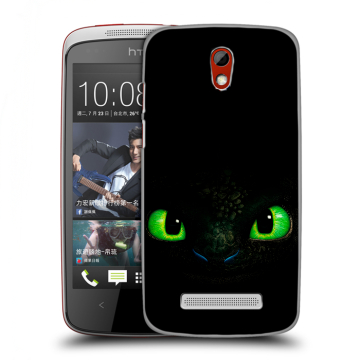 Пластиковый чехол на HTC Desire 500 с принтом Как приручить дракона Пластиковый чехол на HTC Desire 500 с принтом Как приручить дракона