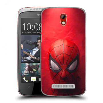 Пластиковый чехол на HTC Desire 500 с принтом Spiderman Человек паук Пластиковый чехол на HTC Desire 500 с принтом Spiderman Человек паук