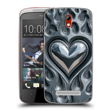 Пластиковый чехол на HTC Desire 500 с принтом Y2K Пластиковый чехол на HTC Desire 500 с принтом Y2K