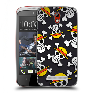 Пластиковый чехол на HTC Desire 500 с принтом One Piece Ван Пис