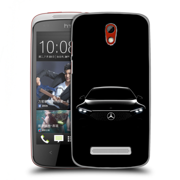 Пластиковый чехол на HTC Desire 500 с принтом Mercedes Мерседес Пластиковый чехол на HTC Desire 500 с принтом Mercedes Мерседес
