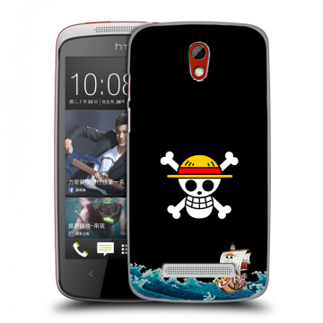 Пластиковый чехол на HTC Desire 500 с принтом One Piece Ван Пис Пластиковый чехол на HTC Desire 500 с принтом One Piece Ван Пис