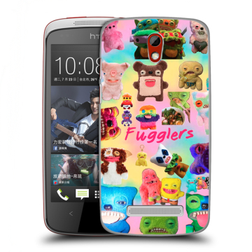 Пластиковый чехол на HTC Desire 500 с принтом Флагер Fuggler