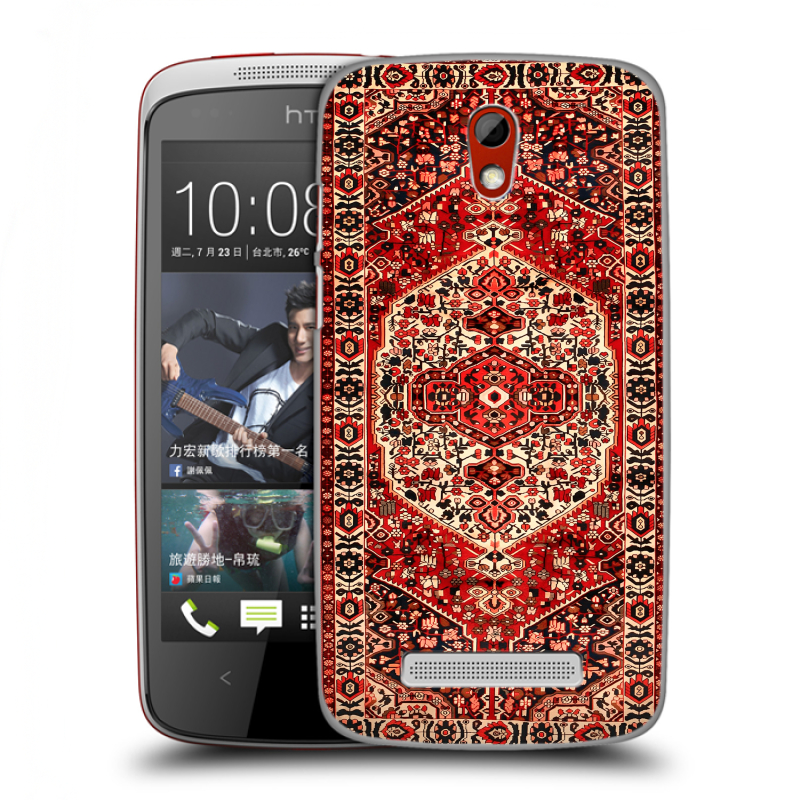 Пластиковый чехол на HTC Desire 500 с принтом Ковер Пластиковый чехол на HTC Desire 500 с принтом Ковер