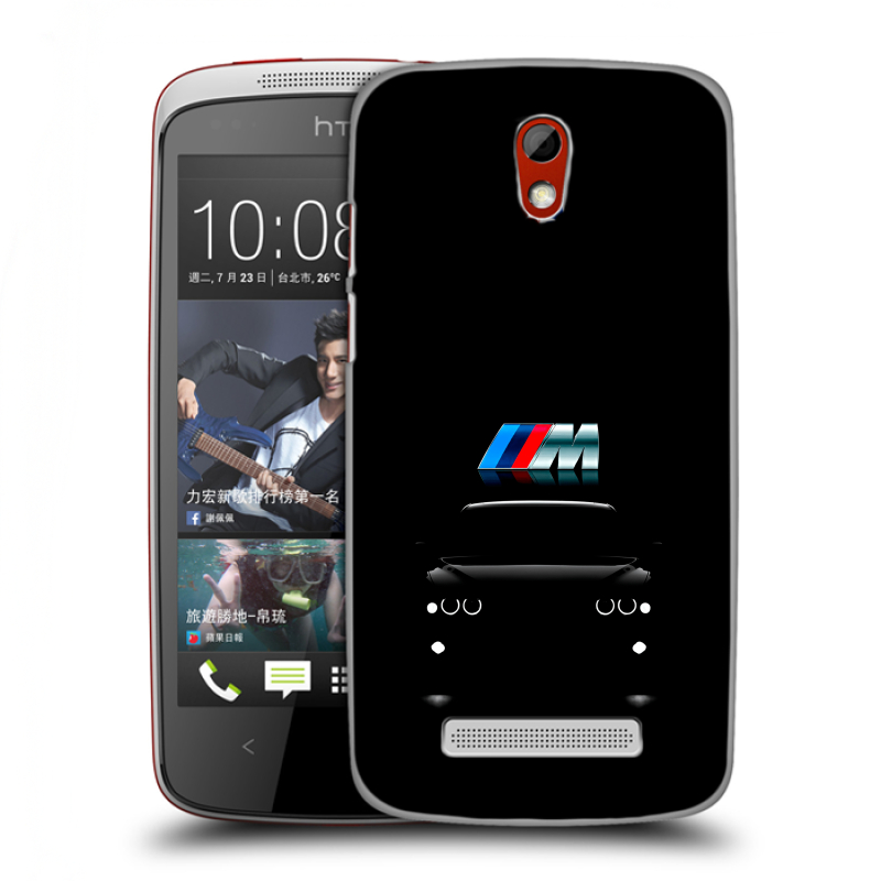 Пластиковый чехол на HTC Desire 500 с принтом БМВ BMW Пластиковый чехол на HTC Desire 500 с принтом БМВ BMW