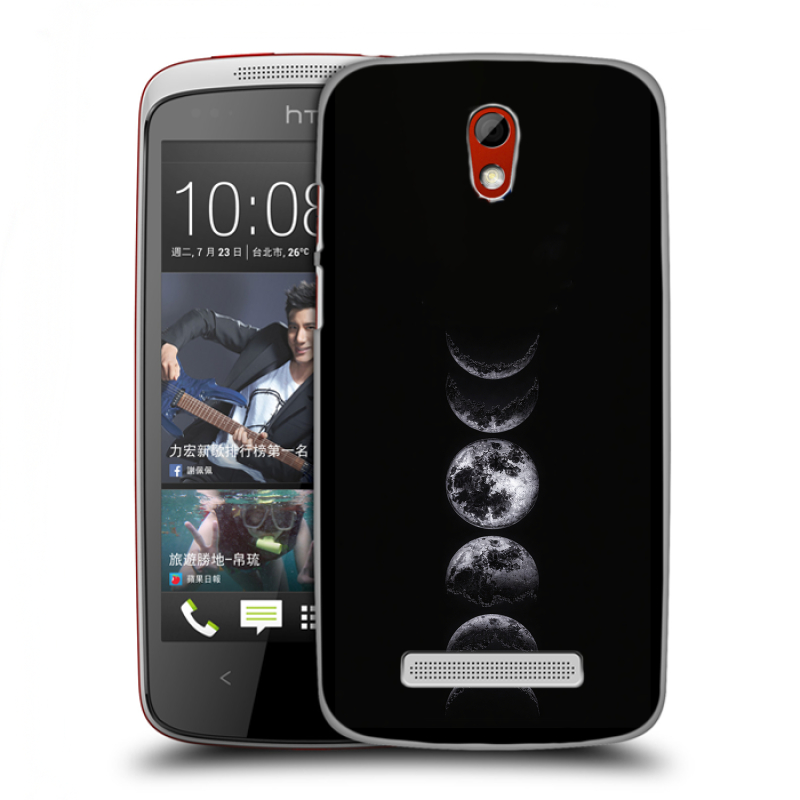 Пластиковый чехол на HTC Desire 500 с принтом женский Пластиковый чехол на HTC Desire 500 с принтом женский