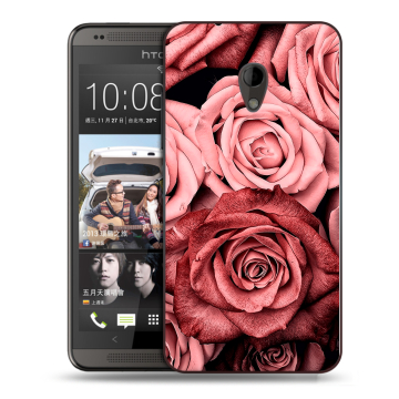 Силиконовый чехол на HTC Desire 700 с принтом Цветы розы Силиконовый чехол на HTC Desire 700 с принтом Цветы розы