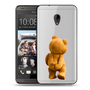 Силиконовый чехол на HTC Desire 700 с принтом Медведь