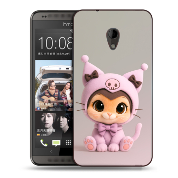 Силиконовый чехол на HTC Desire 700 с принтом Куроми Kuromi 