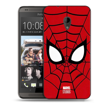 Силиконовый чехол на HTC Desire 700 с принтом человек паук spiderman Силиконовый чехол на HTC Desire 700 с принтом человек паук spiderman