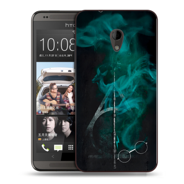 Силиконовый чехол на HTC Desire 700 с принтом Гарри Поттер Harry Potter