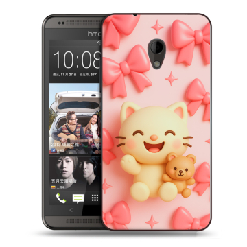Силиконовый чехол на HTC Desire 700 с принтом для девочек Силиконовый чехол на HTC Desire 700 с принтом для девочек