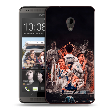 Силиконовый чехол на HTC Desire 700 с принтом Реал Роналдо Real Ronaldo