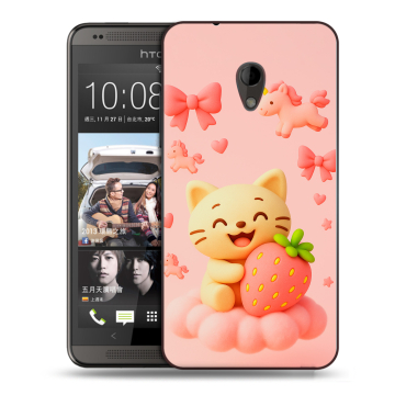 Силиконовый чехол на HTC Desire 700 с принтом для девочек Силиконовый чехол на HTC Desire 700 с принтом для девочек
