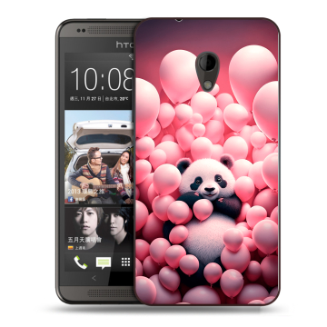 Силиконовый чехол на HTC Desire 700 с принтом Панда