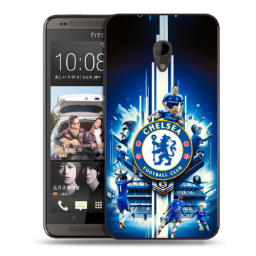 Силиконовый чехол на HTC Desire 700 с принтом Chelsea Челси