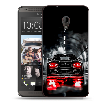 Силиконовый чехол на HTC Desire 700 с принтом BMW БМВ Силиконовый чехол на HTC Desire 700 с принтом BMW БМВ