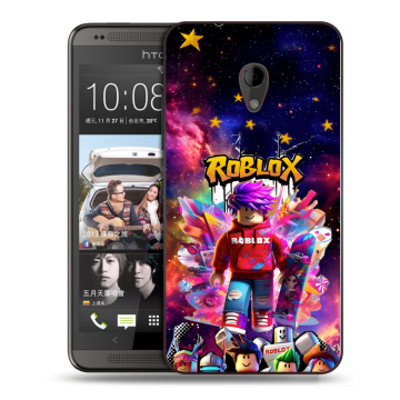 Силиконовый чехол на HTC Desire 700 с принтом Roblox Роблокс Силиконовый чехол на HTC Desire 700 с принтом Roblox Роблокс