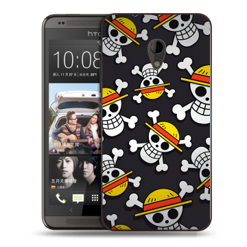 Силиконовый чехол на HTC Desire 700 с принтом One Piece Ван Пис