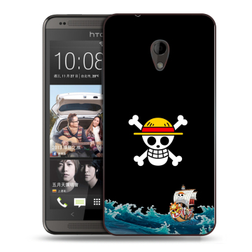 Силиконовый чехол на HTC Desire 700 с принтом One Piece Ван Пис