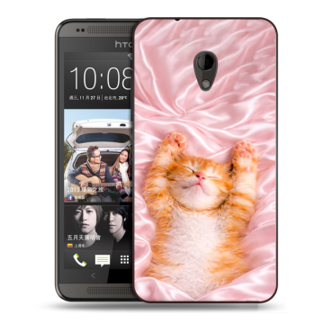 Силиконовый чехол на HTC Desire 700 с принтом женский Силиконовый чехол на HTC Desire 700 с принтом женский