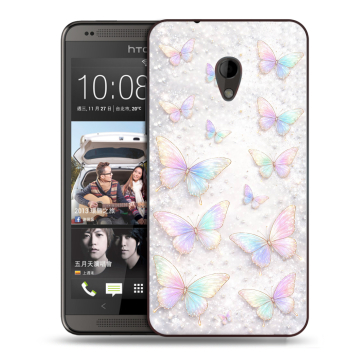Силиконовый чехол на HTC Desire 700 с принтом женский Силиконовый чехол на HTC Desire 700 с принтом женский