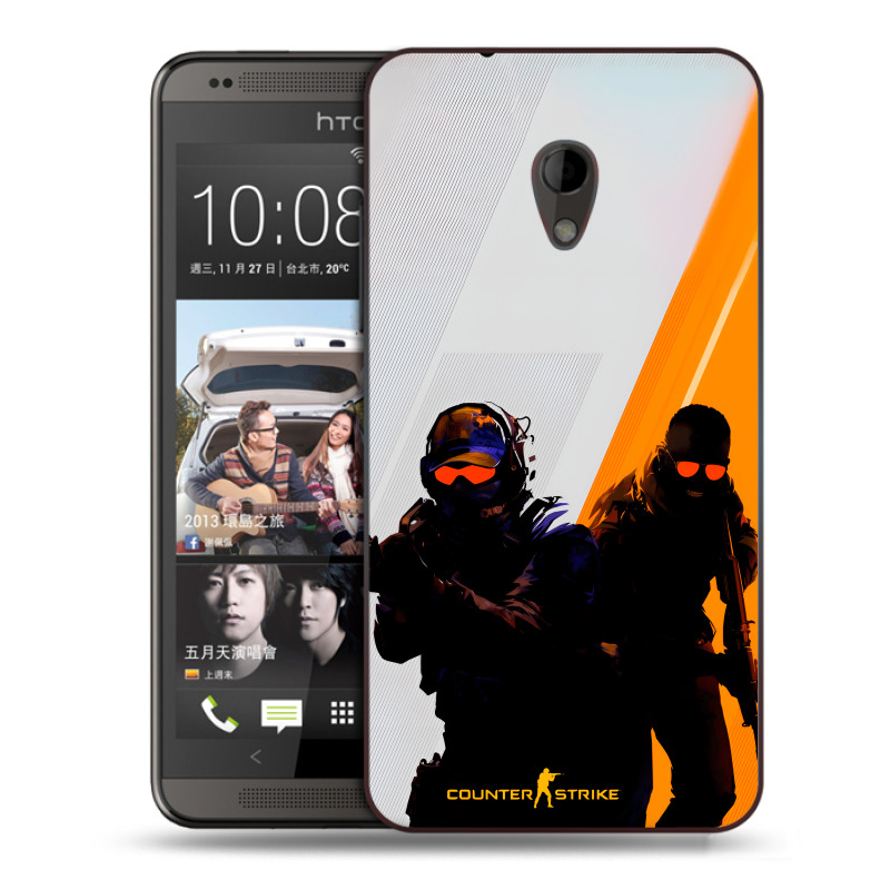 Пластиковый чехол на HTC Desire 700 с принтом Контер страйк Counter strike Пластиковый чехол на HTC Desire 700 с принтом Контер страйк Counter strike